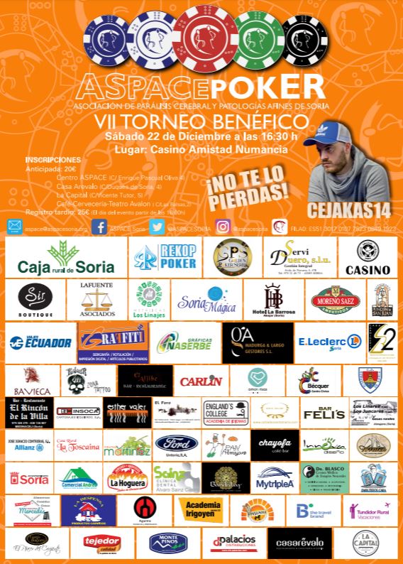 Aspace Poker VII Torneo Benefico.