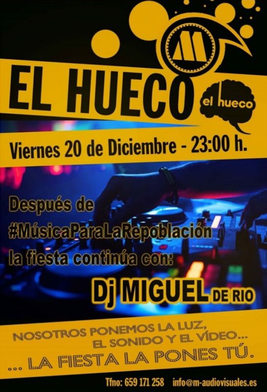 El hueco, música para la repoblación. 