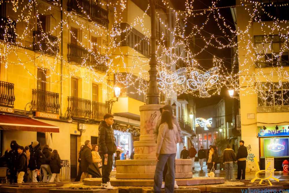 Encendido de las luces de navidad