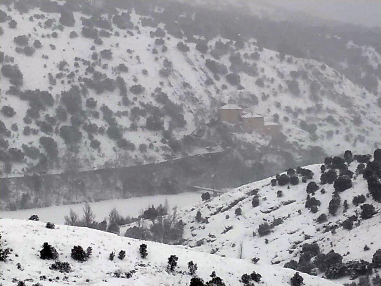 Estampas de la nevada en Soria