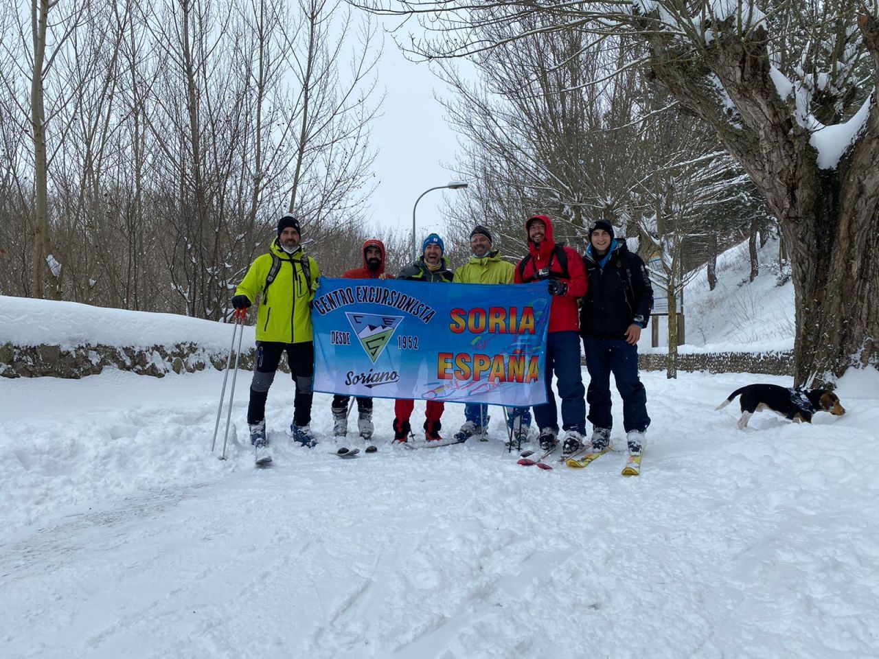 Estampas de la nevada en Soria