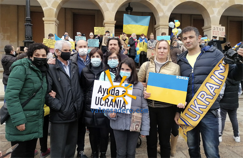 No a la guerra en Ucrania