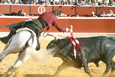 Corrida Rejones Miercoles Pregón 2009