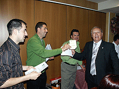 Entrega de trofeos CES 2006