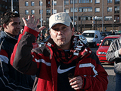 Reunión de Peñas del Numancia y Málaga.