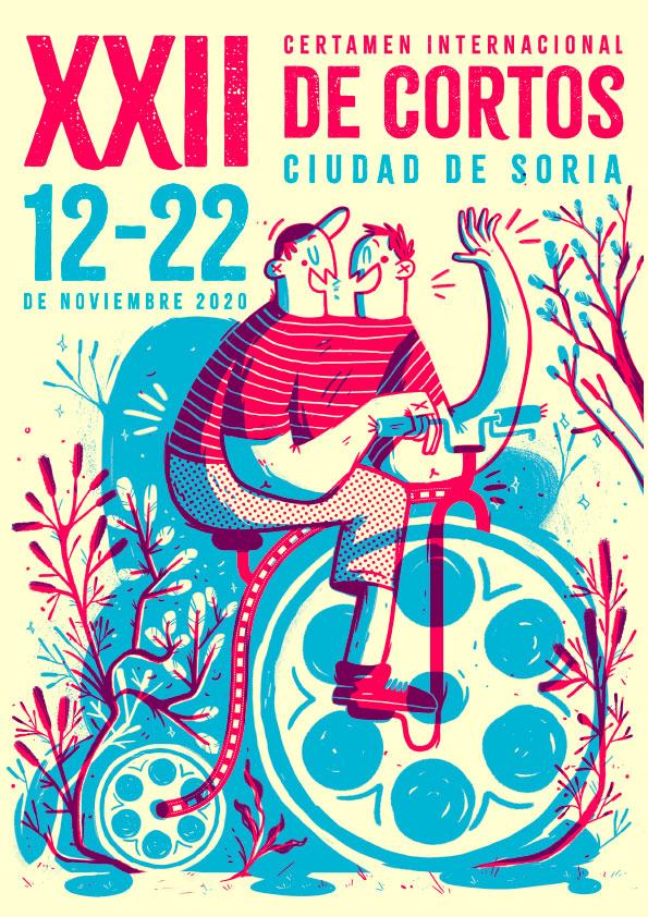 Carteles finalistas Festival de Cortos 2020