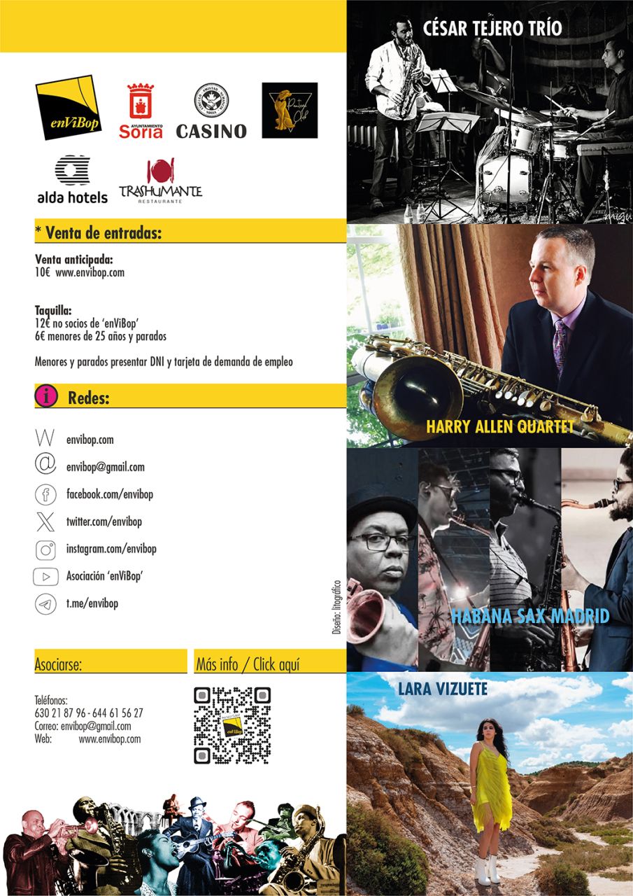 CONCIERTO ENVIBOP - JAZZ - HARRY ALLEN QUARTET