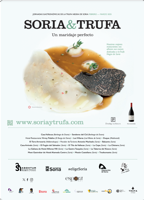 JORNADAS GASTRONÓMICAS DE LA TRUFA NEGRA DE SORIA: “SORIA&TRUFA”