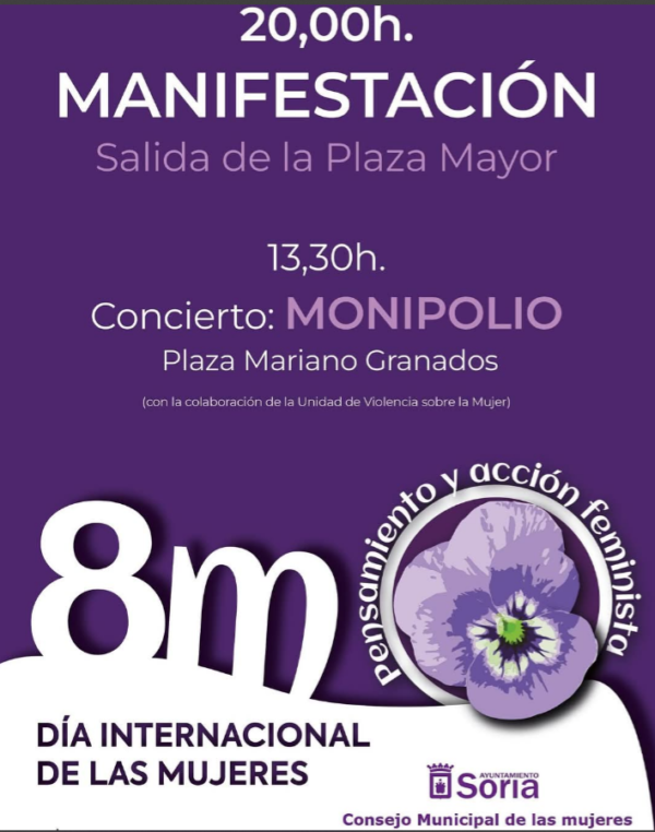 ACTOS DEL DÍA INTERNACIONAL DE LAS MUJERES