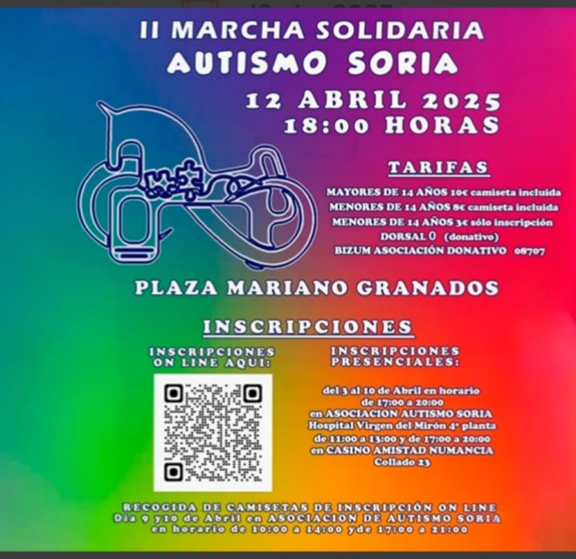 II MARCHA SOLIDARIA AUTISMO SORIA