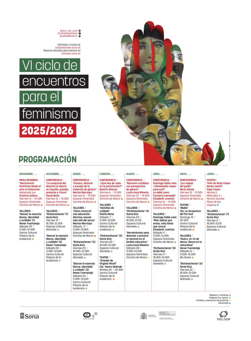 VI CICLO DE ENCUENTROS PARA EL FEMINISMO - TALLER `DANZAR LA ESENCIA: DANZA, IDENTIDAD Y CUIDADO´