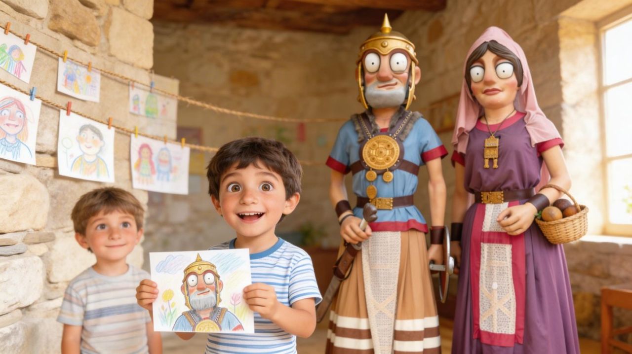 DIA DEL NIÑO EN LA COMPARSA DE GIGANTES Y CABEZUDOS