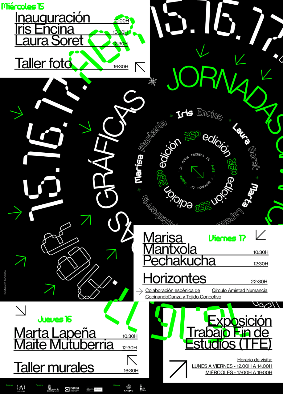 Jornadas Gráficas 2026 Escuela Superior de Diseño de Soria