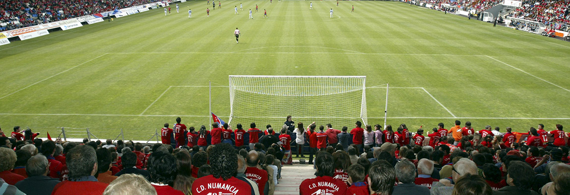 Partido de fútbol: CD Numancia - Atlético Albacete