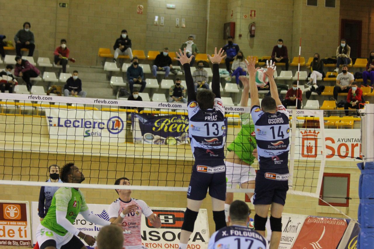 Río Duero Soria y Urbia Vóley Palma pugnan por refrendar su sitio en el play off
