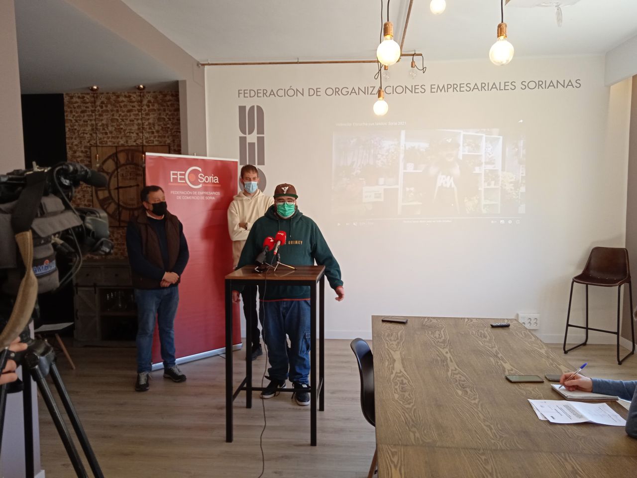 FECSoria lanza un tema de rap para concienciar sobre el valor de consumir en las tiendas y comercios de Soria