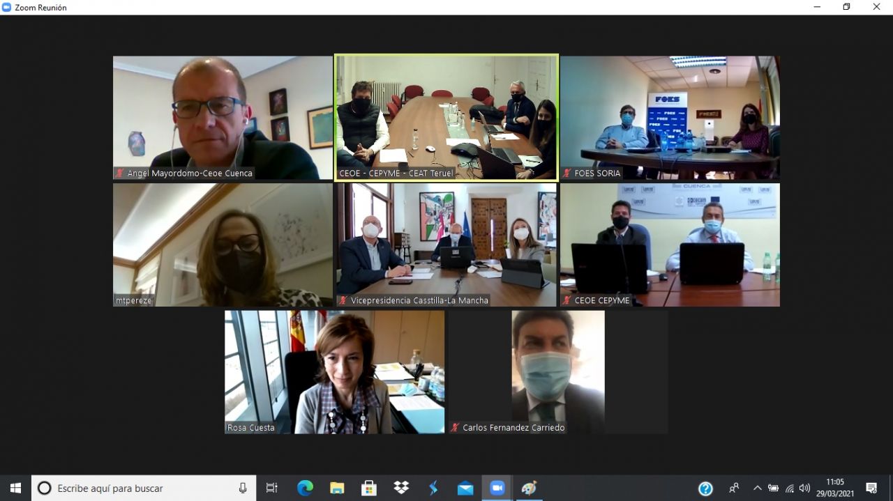 Las CEOEs de Soria, Cuenca y Teruel comparten con las Comunidades Autónomas el proyecto ‘5 for Rural’ 