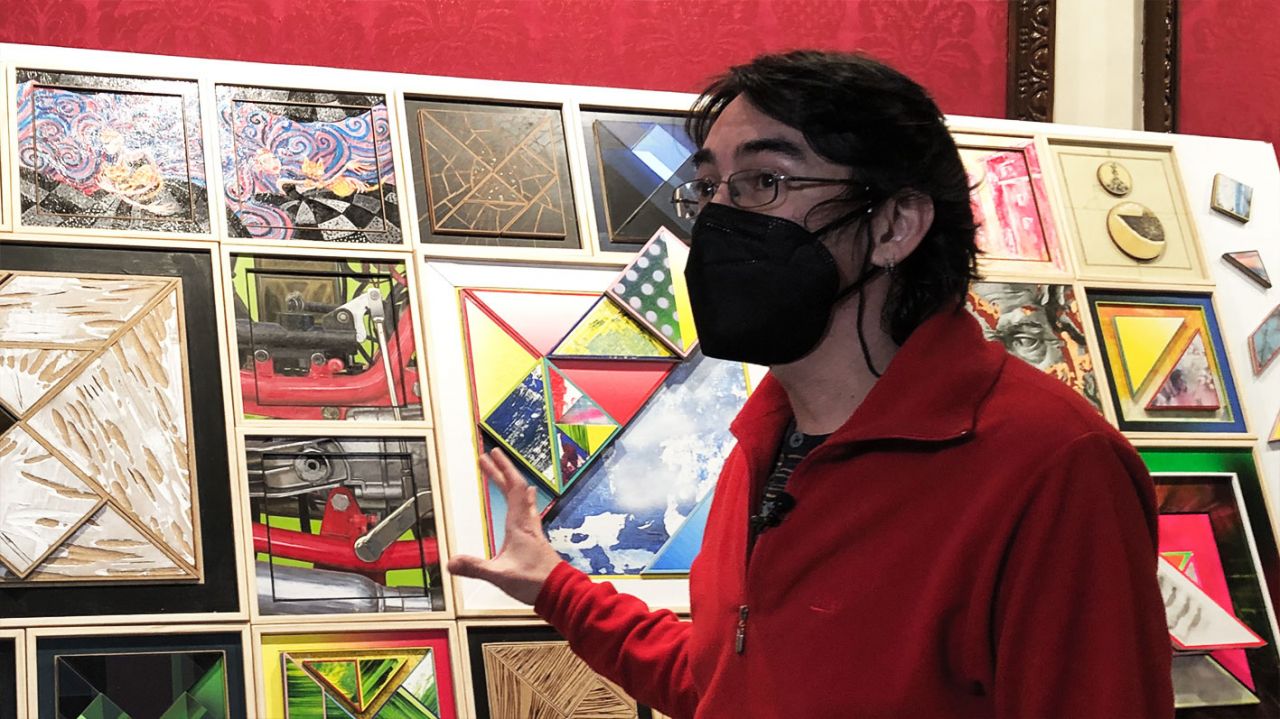 Artistas sorianos exponen sus obras Infinity Art en Feria Estampa