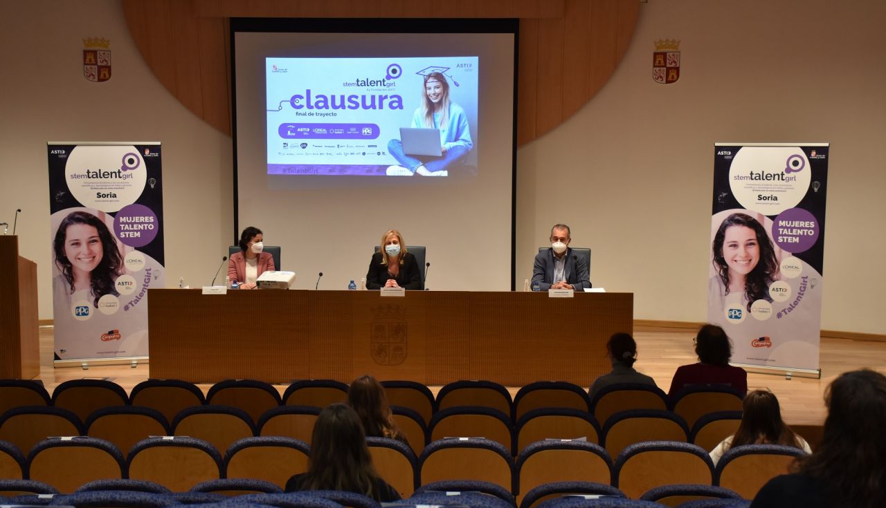 Clausurada en Soria la primera edición del proyecto educativo STEM Talent Girl
