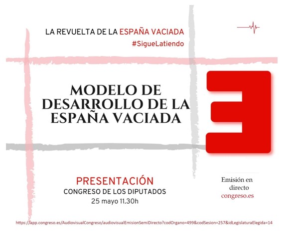 La España Vaciada presenta un Modelo de Desarrollo “de abajo a arriba” en el Congreso de los Diputados