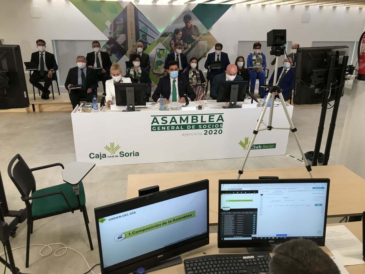 Caja Rural de Soria cierra 2020 con un resultado de 9,5 millones de euros.