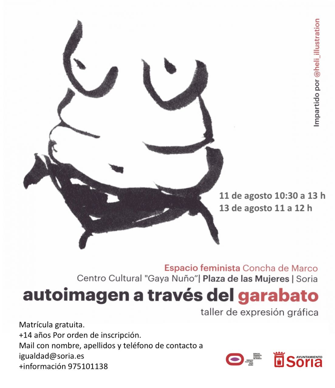 La concejalía de Igualdad programa sendos talleres de cine e ilustración este verano