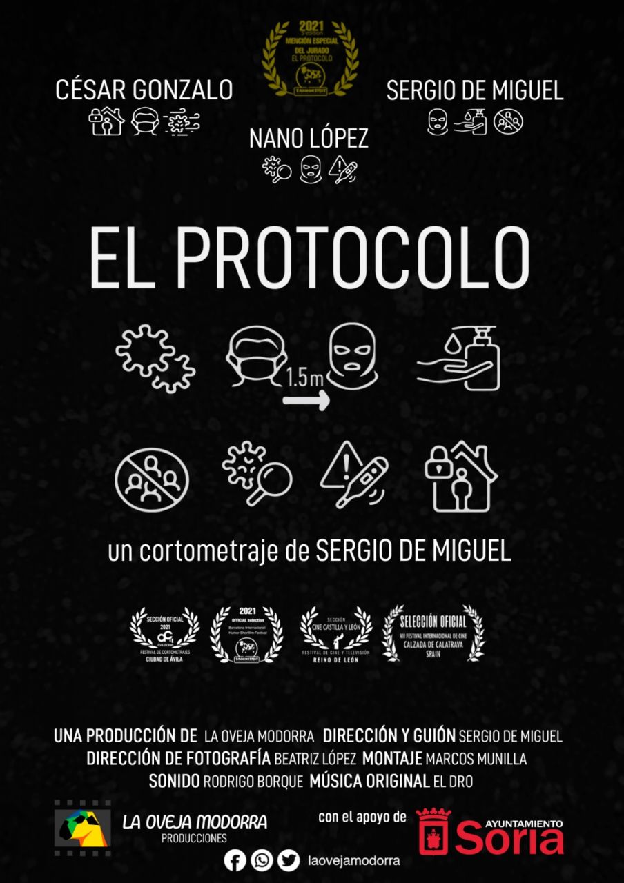 El corto ‘El protocolo’ de Sergio de Miguel obtiene una mención especial del jurado en el festival Tashortfest 2021