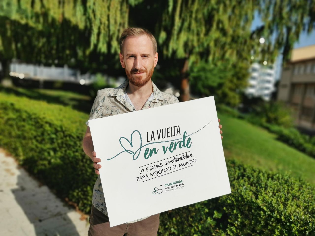 Únete a La Vuelta en Verde de Caja Rural de Soria y el equipo ciclista Caja Rural-Seguros RGA para ayudar al Banco de Alimentos de Soria
