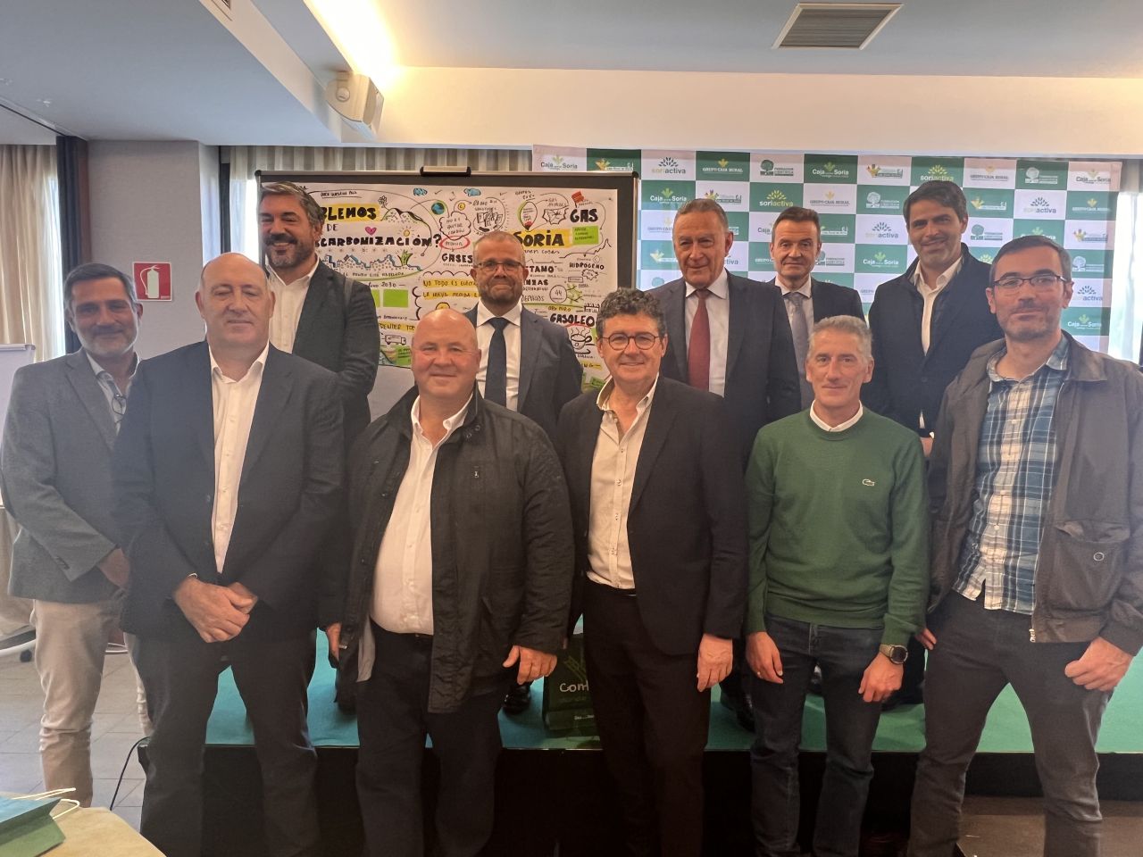 Caja Rural de Soria lidera el debate sobre la descarbonización en un evento Innovador