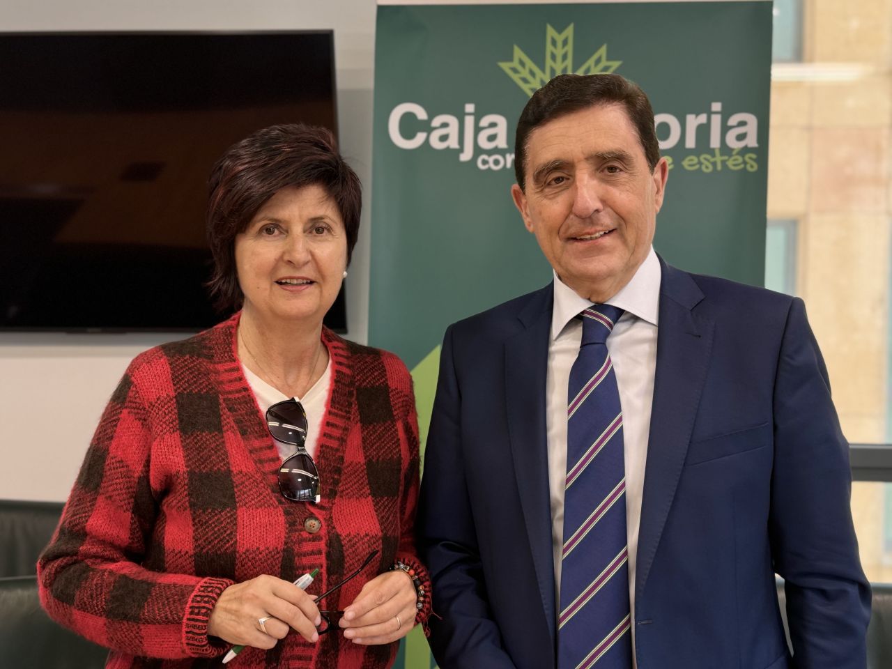 Caja Rural de Soria renueva el convenio de colaboración con Parkinson Soria.