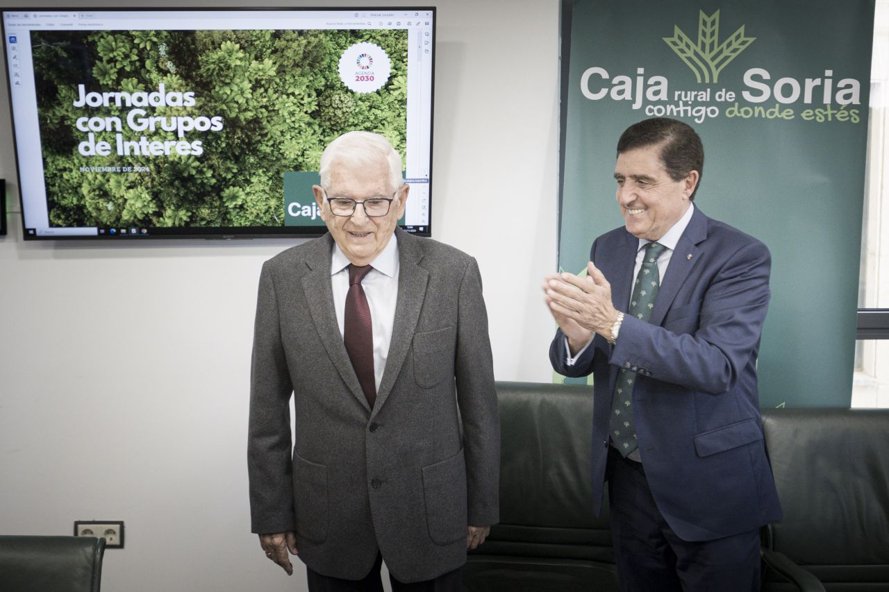 El Patronato de la Fundación Científica de Caja Rural de Soria reconoce la figura del Dr. D. Juan Manuel Ruiz Liso con su Galardón Especial a los Valores Humanos y Soriano Saludable 2024