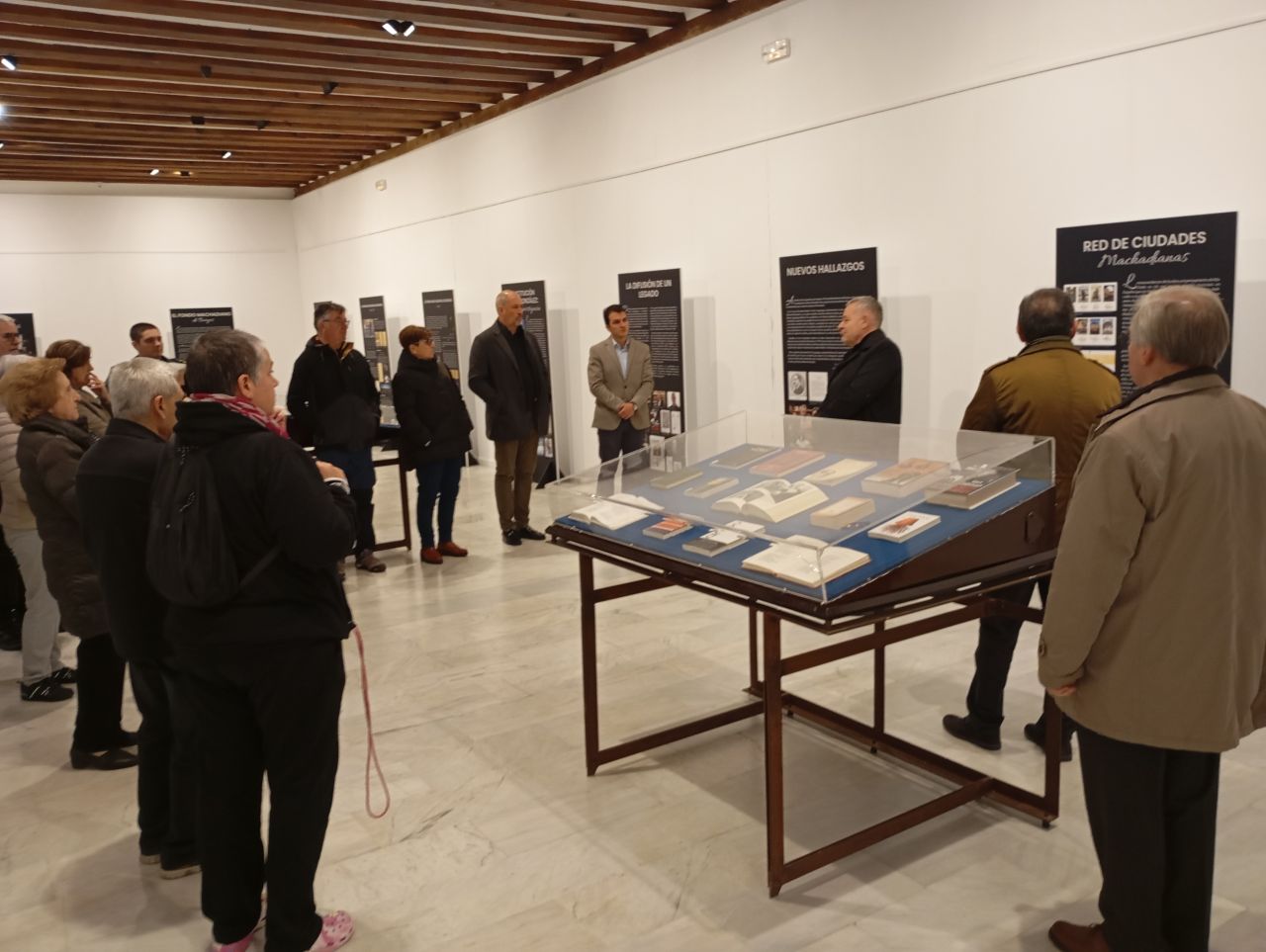 Prorrogada la muestra “LEGADO MACHADIANO” de la Real Academia Burgense de Historia y Bellas Artes