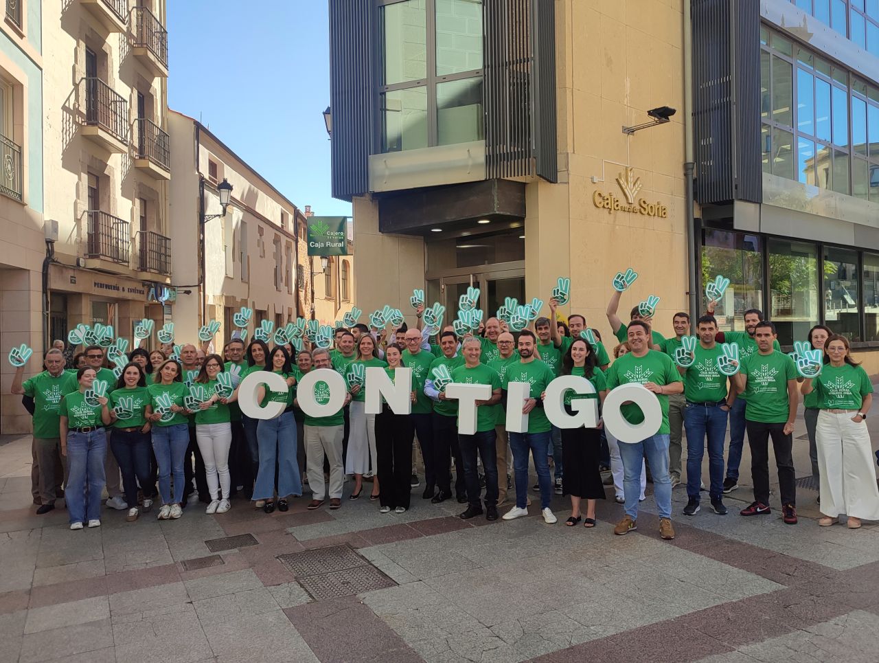 Caja Rural de Soria y el resto de entidades del Grupo Caja Rural  celebran el Día Solidario en apoyo a los más necesitados