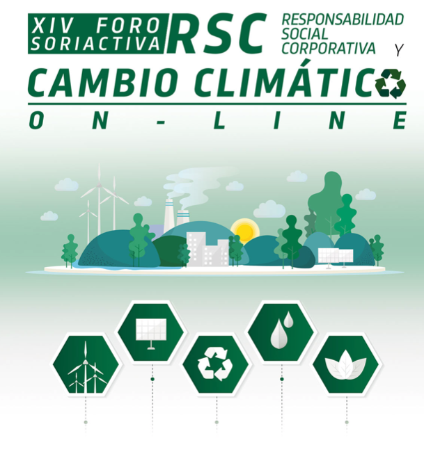 XIV FORO SORIACTIVA 2020 on line sobre Responsabilidad social corporativa, cambio climático y despoblación