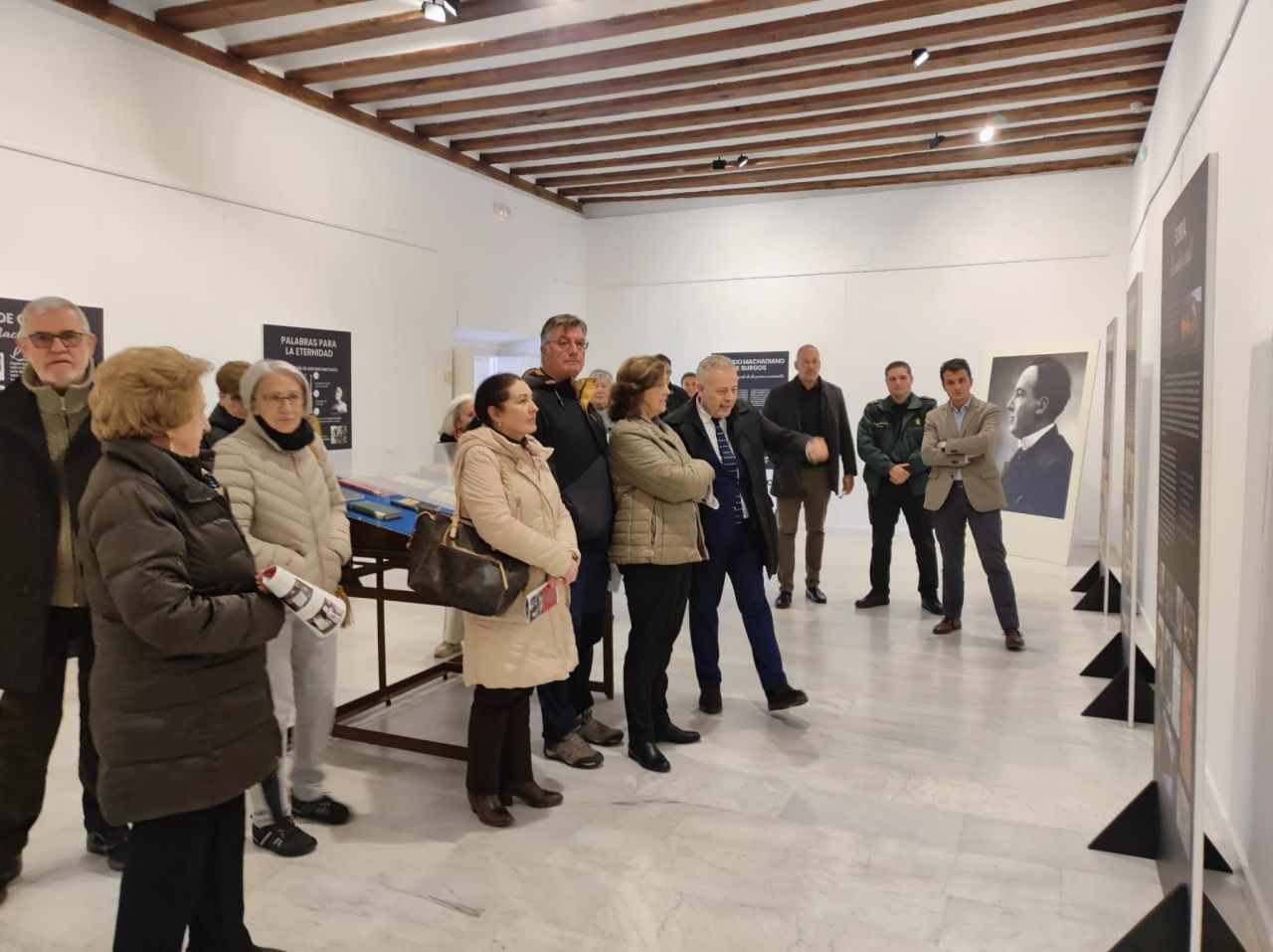 Prorrogada la muestra “LEGADO MACHADIANO” de la Real Academia Burgense de Historia y Bellas Artes