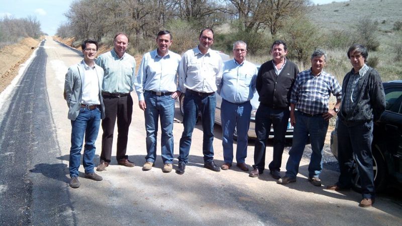FINALIZADAS LAS OBRAS DE LA CARRETERA ENTRE MORÓN DE ALMAZÁN Y SERÓN DE NÁGIMA CON UNA INVERSIÓN DE 428.640 EUROS