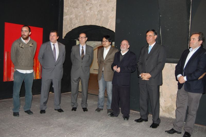 EL PRESIDENTE DE LA DIPUTACIÓN DE SORIA ASISTE A LA INAUGURACIÓN DE LA XIII EDICIÓN DE LA FERIA DEARTE EN MEDINACELI 