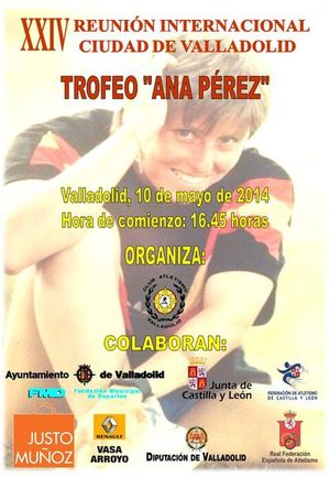 ESTE SÁBADO, LA REUNIÓN INTERNACIONAL DE ATLETISMO CIUDAD DE VALLADOLID