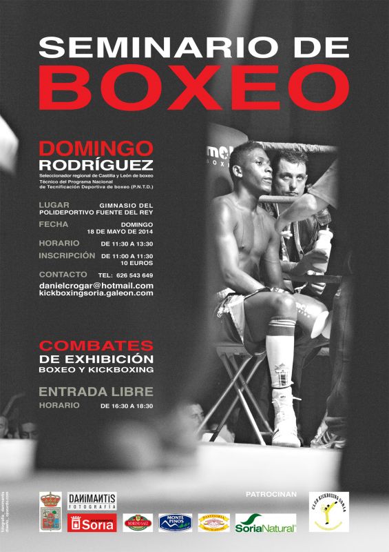 SEMINARIO DE BOXEO Y COMBATES DE EXHIBICIÓN DE KICKBOXING Y BOXEO.