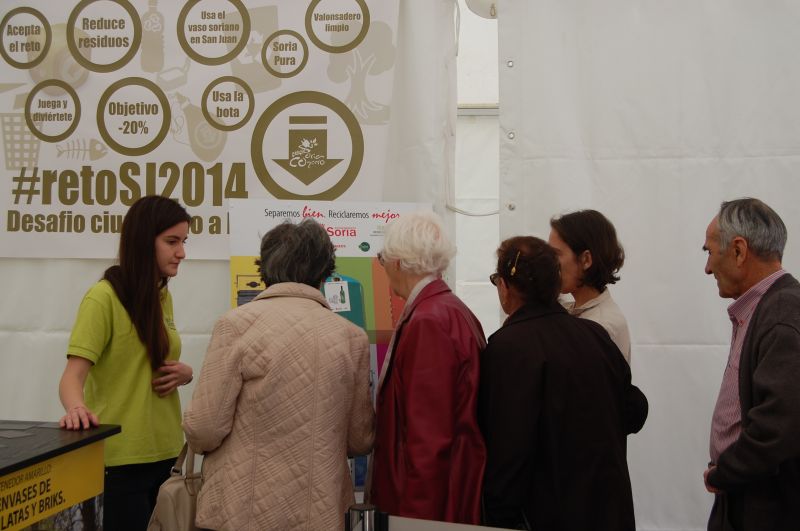 Soria consigue datos históricos en reciclaje con sólo un 9% de impropios en los contenedores muy por debajo de la media nacional, 24,9%, y la regional, 23%