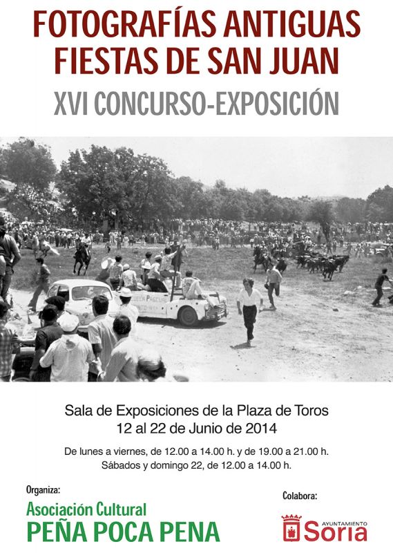 XVI CONCURSO-EXPOSICIÓN FOTOGRAFÍAS ANTIGUAS FIESTAS DE SAN JUAN