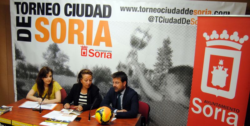 Más de 360 deportistas de 24 equipos participan en el IV Torneo Ciudad de Soria de fútbol infantil y cadete