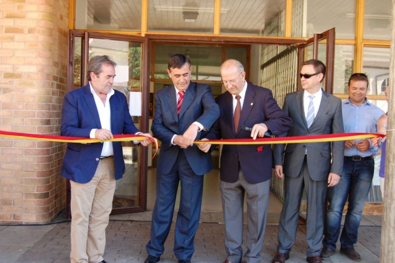 EL PRESIDENTE DE LA DIPUTACIÓN INAUGURA LA PRIMERA FERIA DE LA MADERA ?DURUFEMA? QUE SE CELEBRA ESTE FIN DE SEMANA EN DURUELO DE LA SIERRA