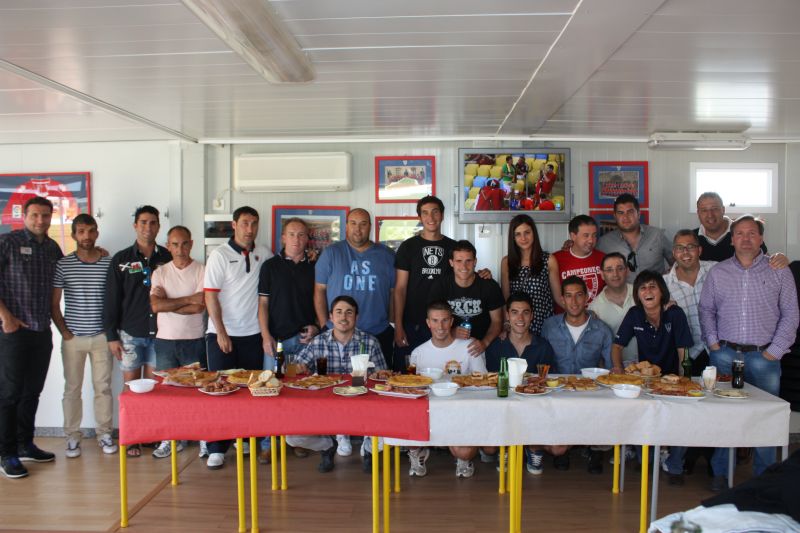 Merienda final de temporada en la Ciudad del Fútbol