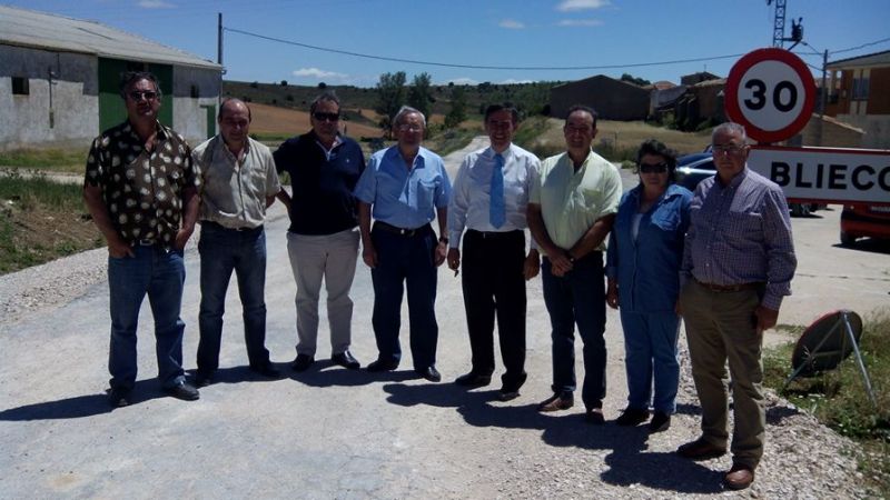 LA DIPUTACIÓN DE SORIA REALIZA INVERSIONES DE MÁS DE 510.000 EUROS EN 8 KILÓMETROS DE LA  CARRETERA PROVINCIAL SO-P-3001 ENTRE NOMPAREDES Y BLIECOS