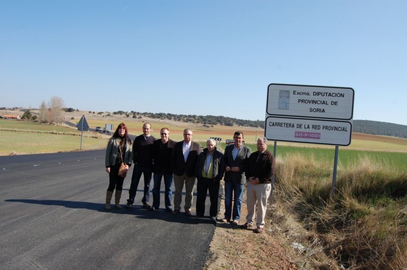 LAS INVERSIONES DE LA DIPUTACIÓN DE SORIA EN LA PROVINCIA SUPERAN LOS 53 MILLONES DE EUROS EN LOS ÚLTIMOS CUATRO AÑOS