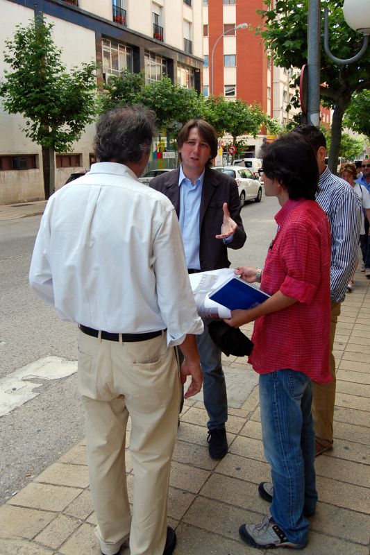 El tramo de Nicolás Rabal desde la comisaría a Mariano Granados se corta al tráfico desde mañana para acometer la conexión con la plaza