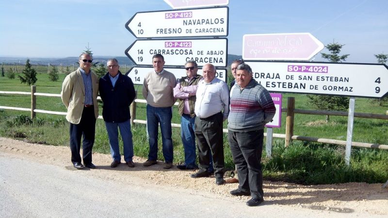 LA DIPUTACIÓN DE SORIA INVIERTE 2,5 MILLONES DE EUROS EN LA MEJORA Y ACONDICIONAMIENTO DE LA CARRETERA PROVINCIAL SO-P-4123 ENTRE LA RASA Y VALDERROMÁN