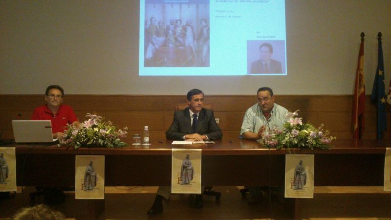 EL PRESIDENTE DE LA DIPUTACIÓN DE SORIA INAUGURA EL TERCER CICLO DE CONFERENCIAS 