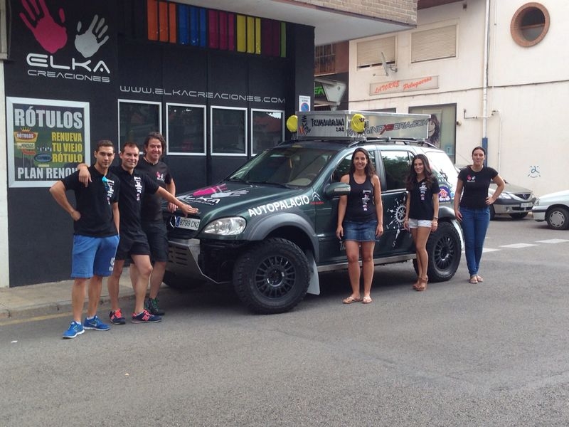 Cuatro sorianos participan en la Transahariana 2014.
